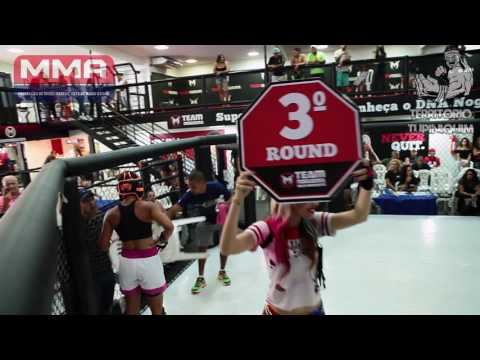 Cleudiane vs Flaviana - Campeonato Mineiro de MMA amador FMMAMG