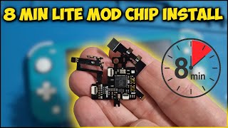 8 Minute Lite Mod chip install + installing/updating chip FW