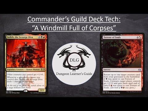 Judith, the Scourge Diva (Torrent of Souls): Commander's Guild Deck Tech/Gameplay