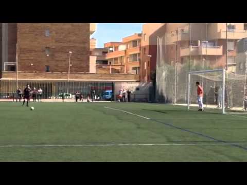 Gol de penalti del Pavía al Cúllar Vega en el 94
