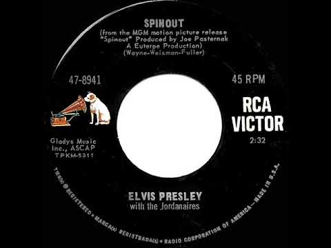 1966 HITS ARCHIVE: Spinout - Elvis Presley (mono 45)