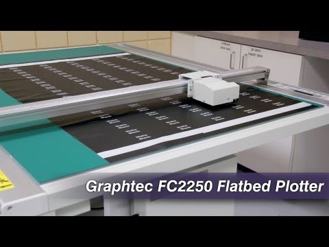 Graphtec fc2250 flatbed plotter