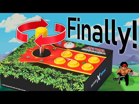 Ikari Warriors GRS Super Joystick | Now You Can Play THE RIGHT WAY!