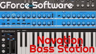 Video thumbnail for Novation Bass Station by GForce Software (No Talking) by Elektronick Musick