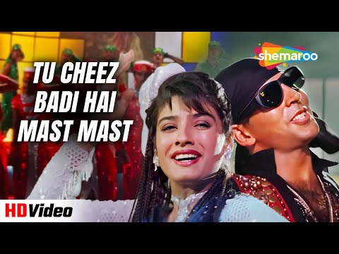 Tu Cheez Badi Hai Mast Mast | Bollywood Popular Song | Mohra (1994) | Akshay, Raveena | Udit Narayan