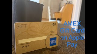 AMEX Gift Card Works on Apple Pay and Wallet App: How to Add As New Payment Method
