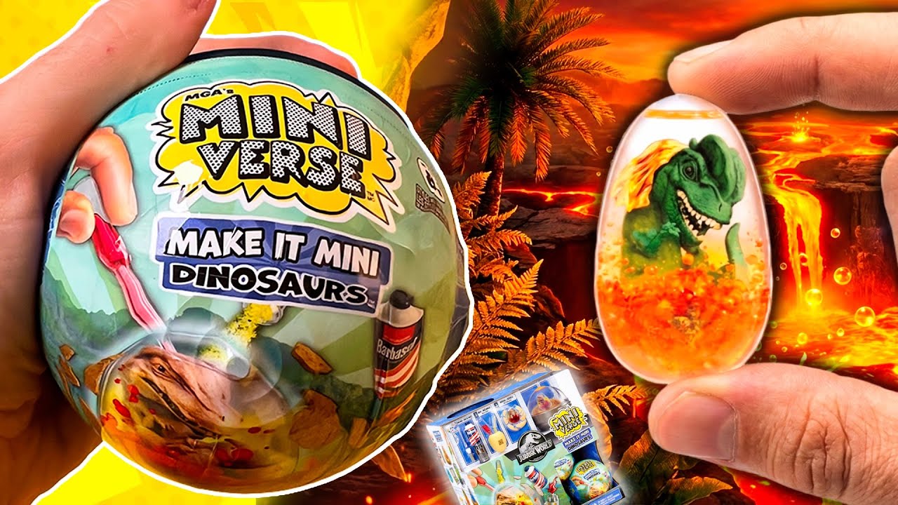 Unboxing Miniverse Dinosaurs — el Dilophosaurus escupe-veneno