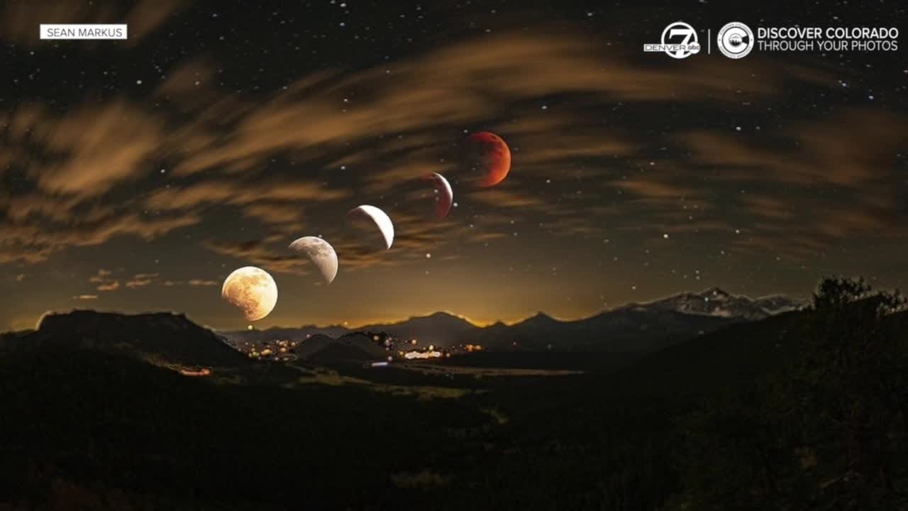 Our favorite photos of the 'Super Flower Blood Moon' in the Colorado sky