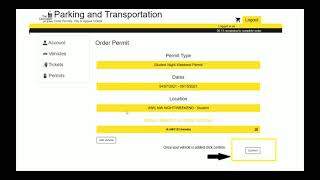 How to Order A Student Parking Permit
