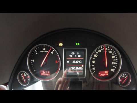 Audi A4 B6 1.9 TDI 130HP 310Nm acceleration 0-160 km/h