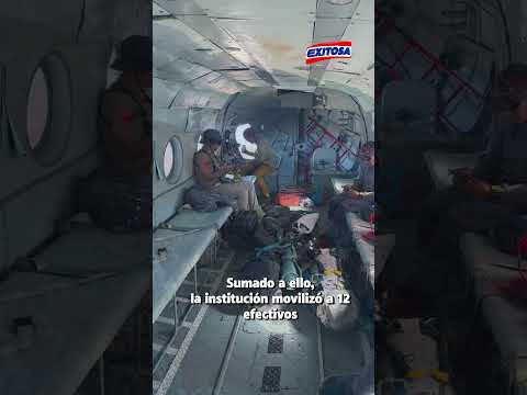 🔴🔵 FAP apoyará con un helicóptero y una brigada de búsqueda para el rescate de montañistas