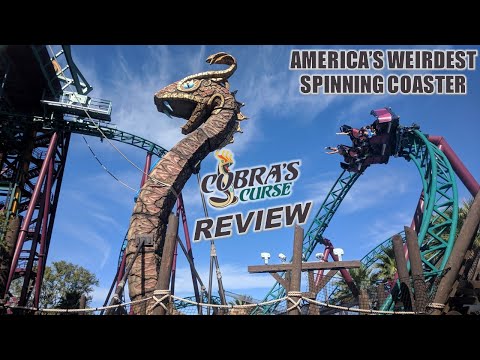 Video review of Cobra's Curse by Canobie Coaster
