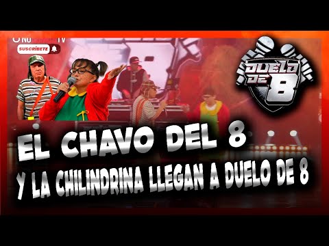 Rappers El Chavo del 8 and La Chilindrina arrive at the 8-man duel - Loko and Caquiña surprise - ...
