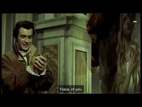 Tosca (1956) with English subtitles. Franco Corelli, Maria Caniglia.