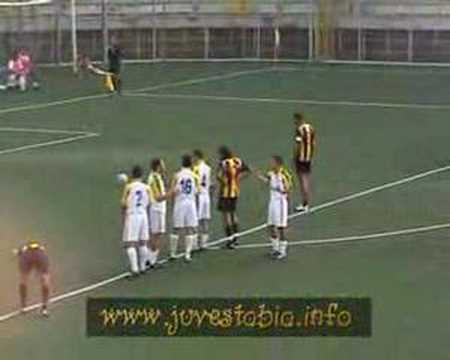 GOL DI PIRRO . RIGORE SBAGLIATO DA CASTALDO