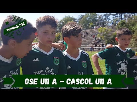 2023-09-03 // OSE U11 A - Cascol U11 A (Tournoi National OSE - Champions League 1/2 Perdants)