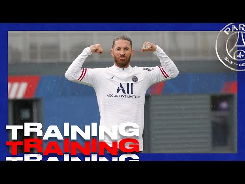 Sergio Ramos: First training at PSG