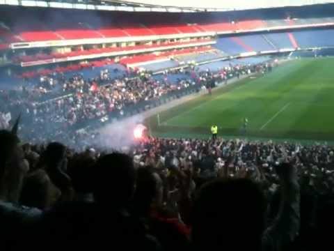 Feyenoord Fans having a Party at the end of the season.