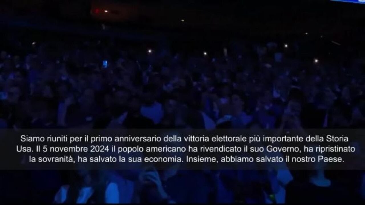 Trump festeggia un anno dall'elezione: Abbiamo salvato il Paese