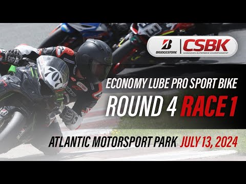 2024 Bridgestone CSBK - Economy Lube Pro Sport Bike Round 4, Race 1 at Atlantic Motorsport Park