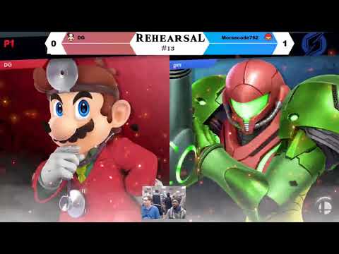 SSBU: Rehearsal #13 DG (Dr Mario) VS Morsecode762 (Samus)