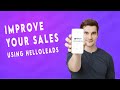 If you want to improve sales