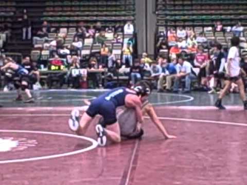 Tom Meyers (PA) vs Connecticut 2010 Wildwood Duals