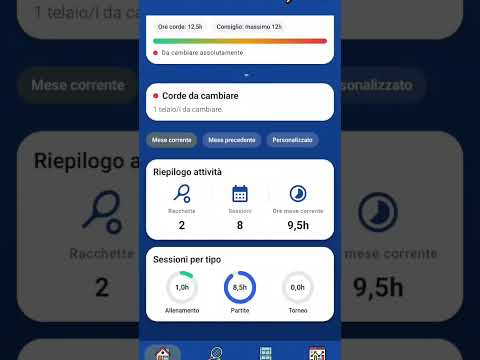 Tennis Setup Tracker