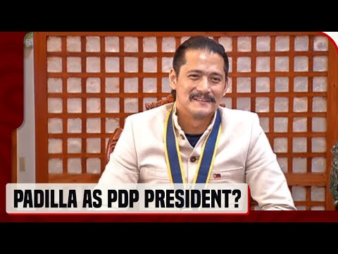 Padilla sa planong gawin siyang PDP president: Nasa loob pa rin ng pag-uusap hanggang ngayon
