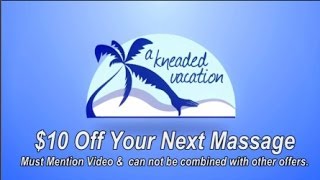 preview picture of video 'Massage in Rumson | 732-328-8577 A Kneaded vacation Massage in Rumson, NJ 07760 Review'