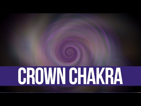 Chakra 7 Crown - Sahasrara, The 1000 petalled lotus, Ultraviolet Visualization
