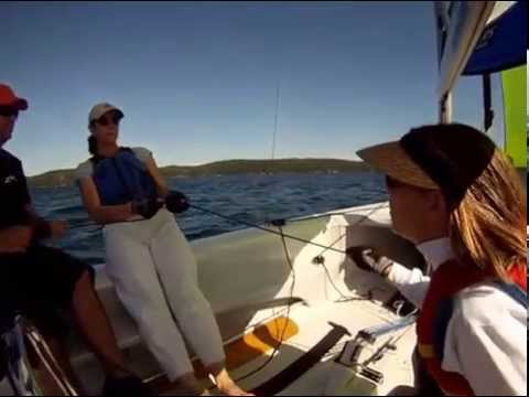 RS Venture Sailing on Lake George