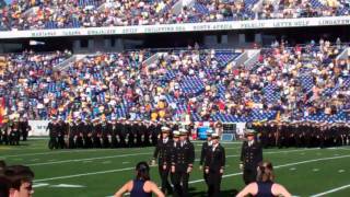 preview picture of video 'Navy Football vs. Southern Miss. 2011: The Brigade of Midshipmen March-On'