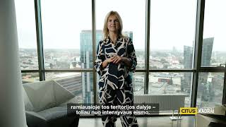CITUS Kadrai – naujas gyvenamųjų namų kvartalas besikeičiančiuose Pašilaičiuose