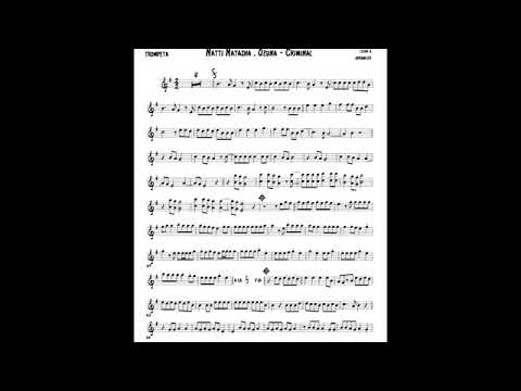 PARTITURA   CRIMINAL OZUNA EN TROMPETA