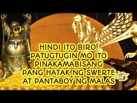 Hindi Ito Biro,  Pinaka Mabisang Pang akit ng Swerte at Pantaboy ng Malas,  Patugtugin Ito Araw Araw