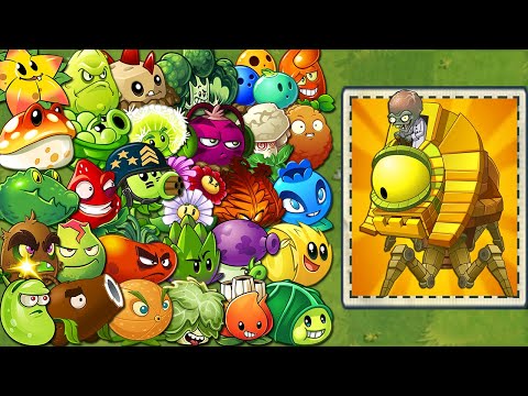 PvZ 2 Tournament All Plants Power-Up! vs Zomboss Fight - Who Will Win? Plant vs Plants vs Zomboss.