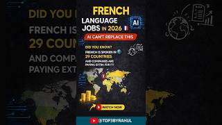 29 Countries Need French Speakers for High Salary Jobs #FrenchLanguage #CareerTips
