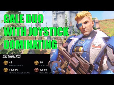 GALEADELADE DUO WITH JOYSTICK - TOP 500 SOLDIER GAMEPLAY OVERWATCH SEASON 24