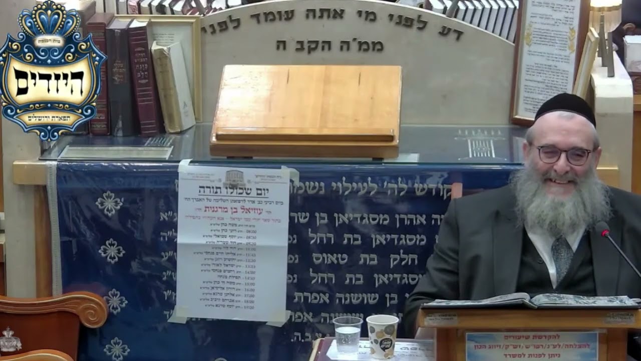 הרב יהושע ויזגן מסכת חולין דף עד עמוד א' המשך