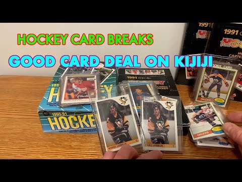 HOCKEY CARD BREAKS - GOOD DEALS FOR HOCKEY CARDS ON KIJIJI?