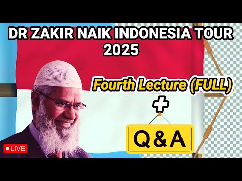 Indonesia Tour 2025 - Zakir Naik