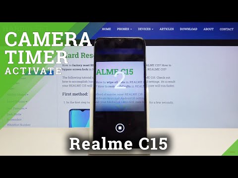 How to Set Camera Timer in REALME C15 – Find Countdown Settings