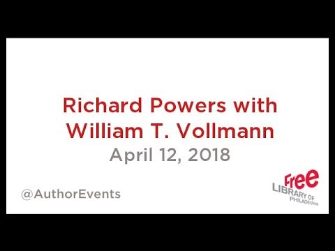 Richard Powers | The Overstory with William T. Vollmann | No Immediate Danger