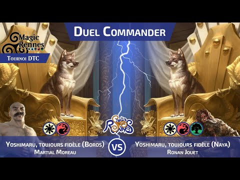 [MTG] [DUEL COMMANDER] Yoshimaru, toujours fidèle (Boros) VS Yoshimaru, toujours fidèle (Naya) - DTC