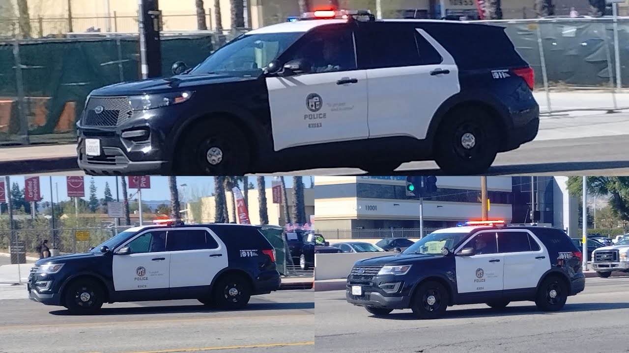 LAPD Mission Units Responding x3