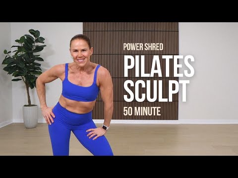 New Year Workout Challenge Day 2: 50 Min Pilates Sculpt Low Impact Power Shred Weeks 1 & 2