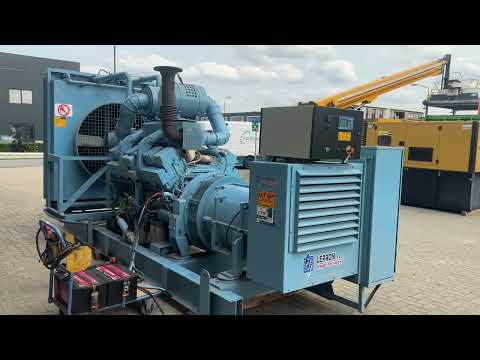 Cummins KTA 38 G1 Leroy Somer 800 kVA generatorset stocknr 6408