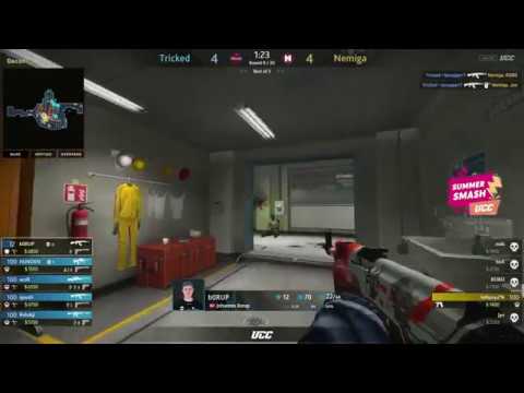 b0RUP   3 AK kills on the bombsite B (Tricked vs Nemiga | UCC Summer Smash)