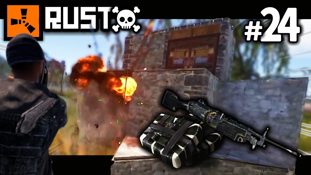 戦車・リグで全勝ちM249強奪！からのC4レイド！あの因縁の敵拠点から出てきた物資がヤバ過ぎる…。